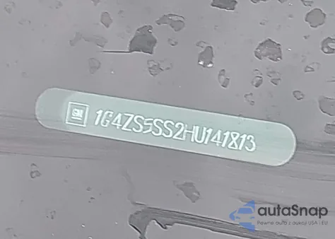 2017 Buick Lacrosse Premium z USA, uszkodzony, nr VIN 1G4ZS5SS2HU141813